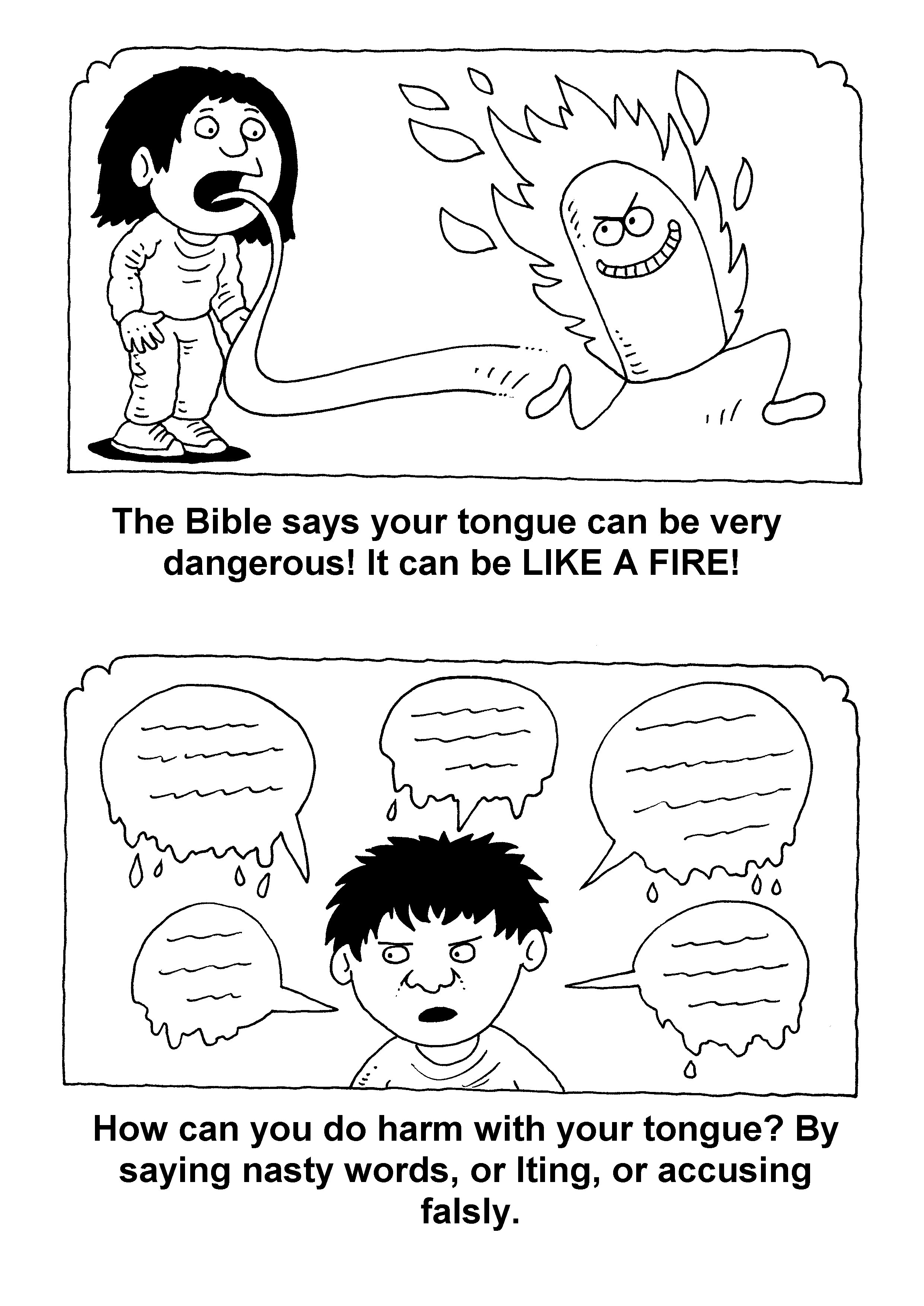 Bible/Bible story booklets/Tongue Richard Gunther free Christian